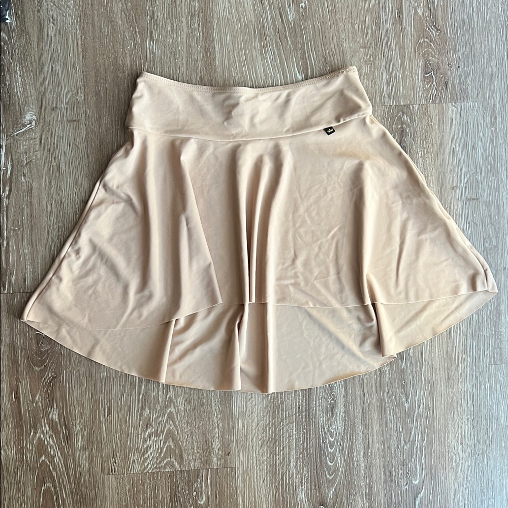 Mariia m2 Woman’s Tan Short High Low Ballet Skirt
